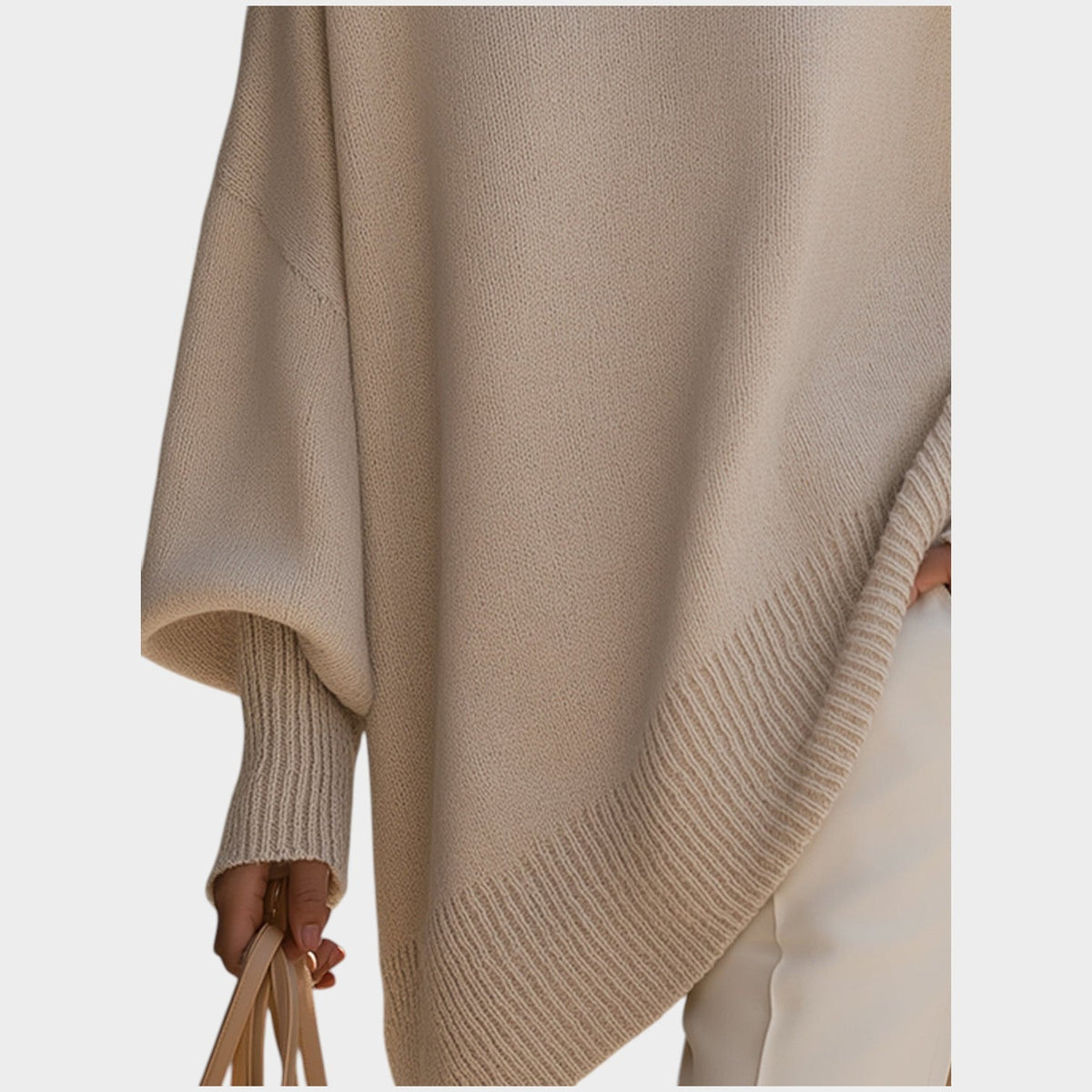Sophisticated | Oversized Knit Sweater