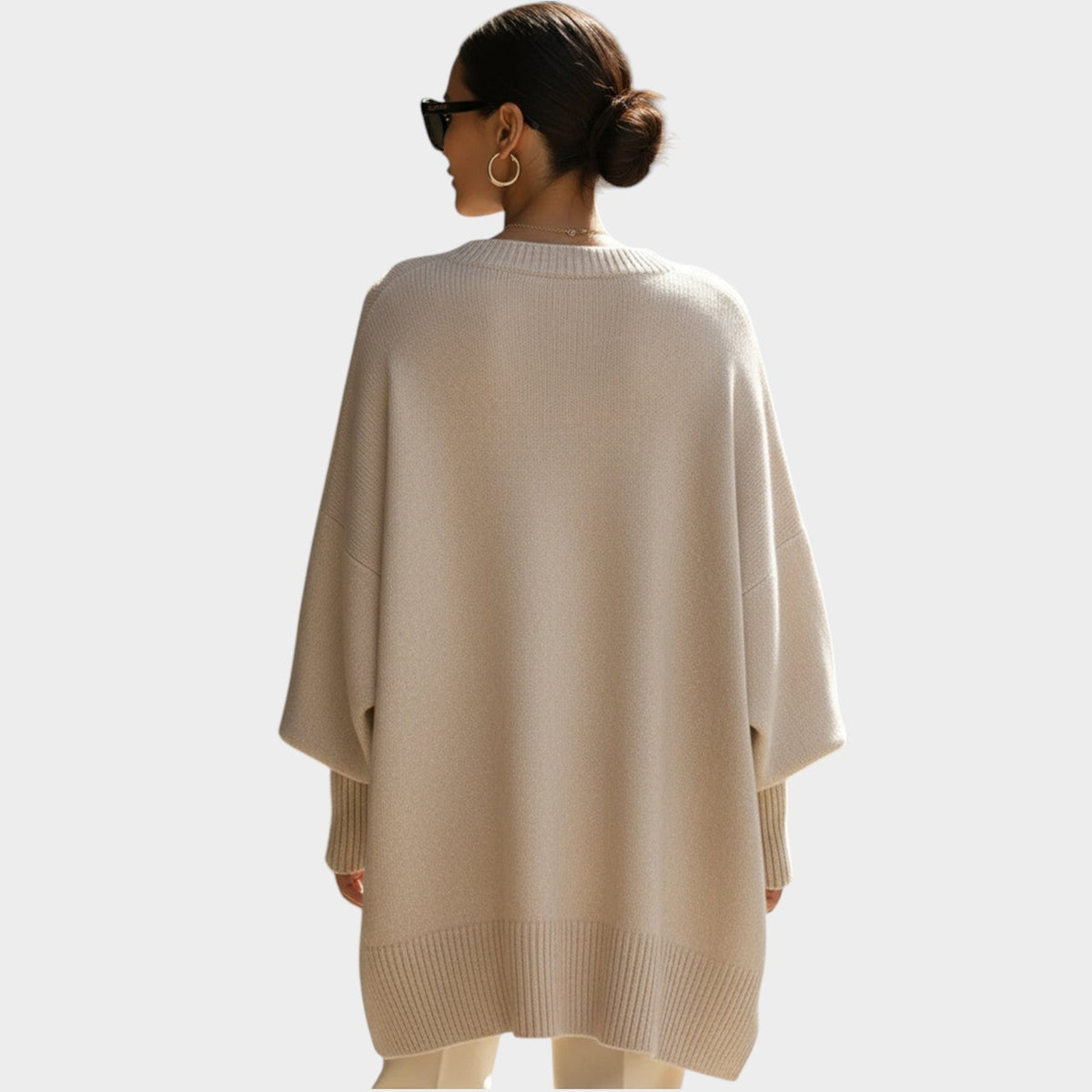 Sophisticated | Oversized Knit Sweater