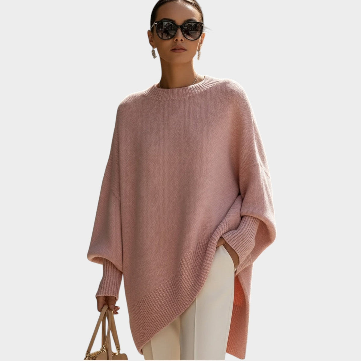 Sophisticated | Oversized Knit Sweater