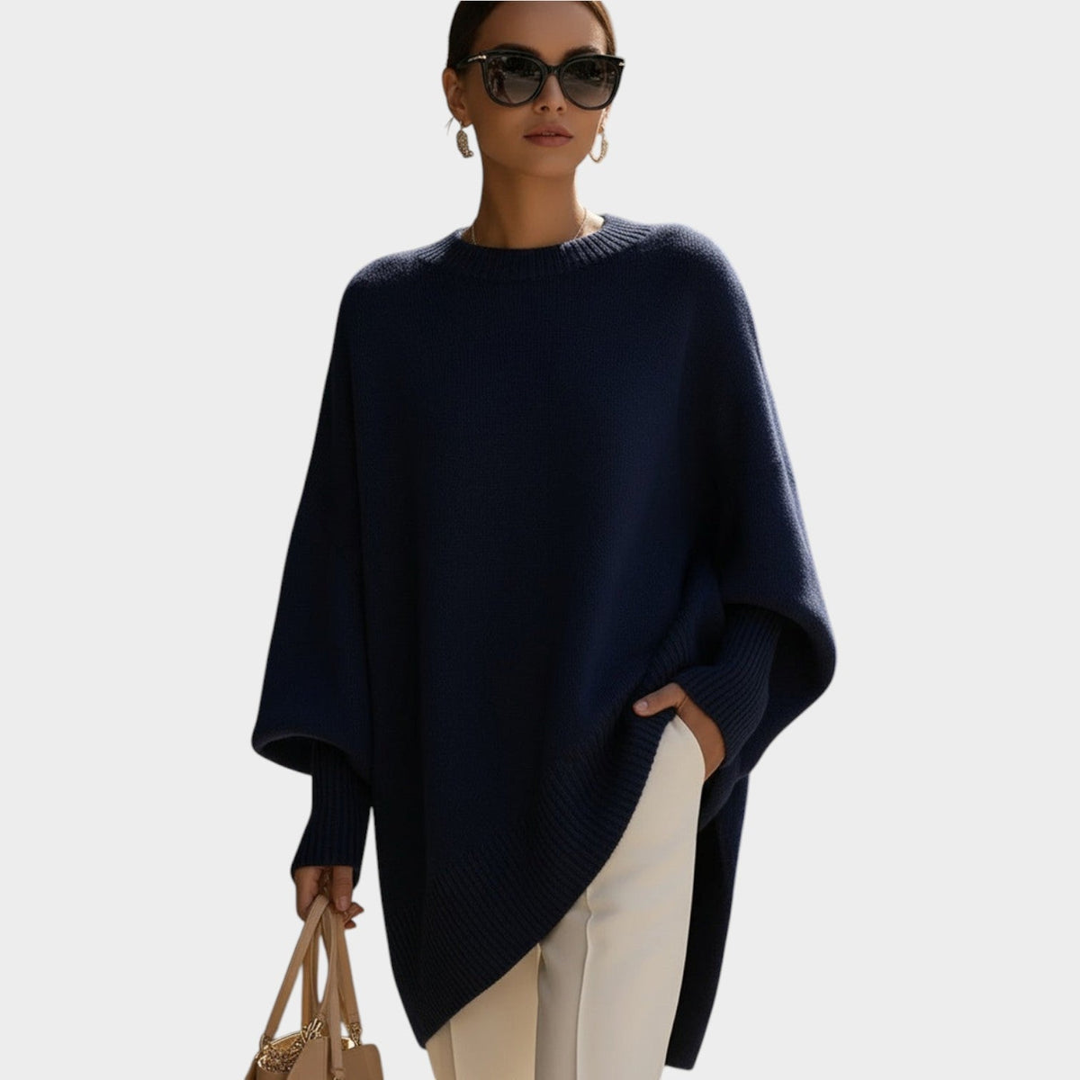 Sophisticated | Oversized Knit Sweater