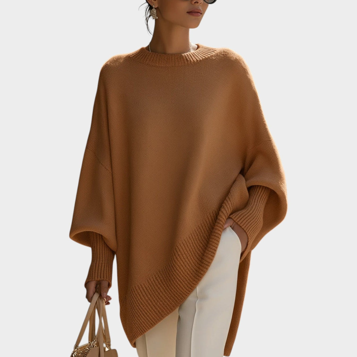 Sophisticated | Oversized Knit Sweater