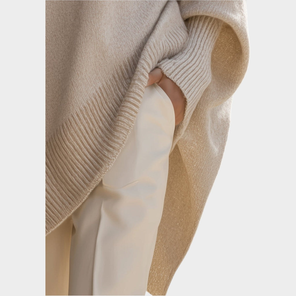 Sophisticated | Oversized Knit Sweater