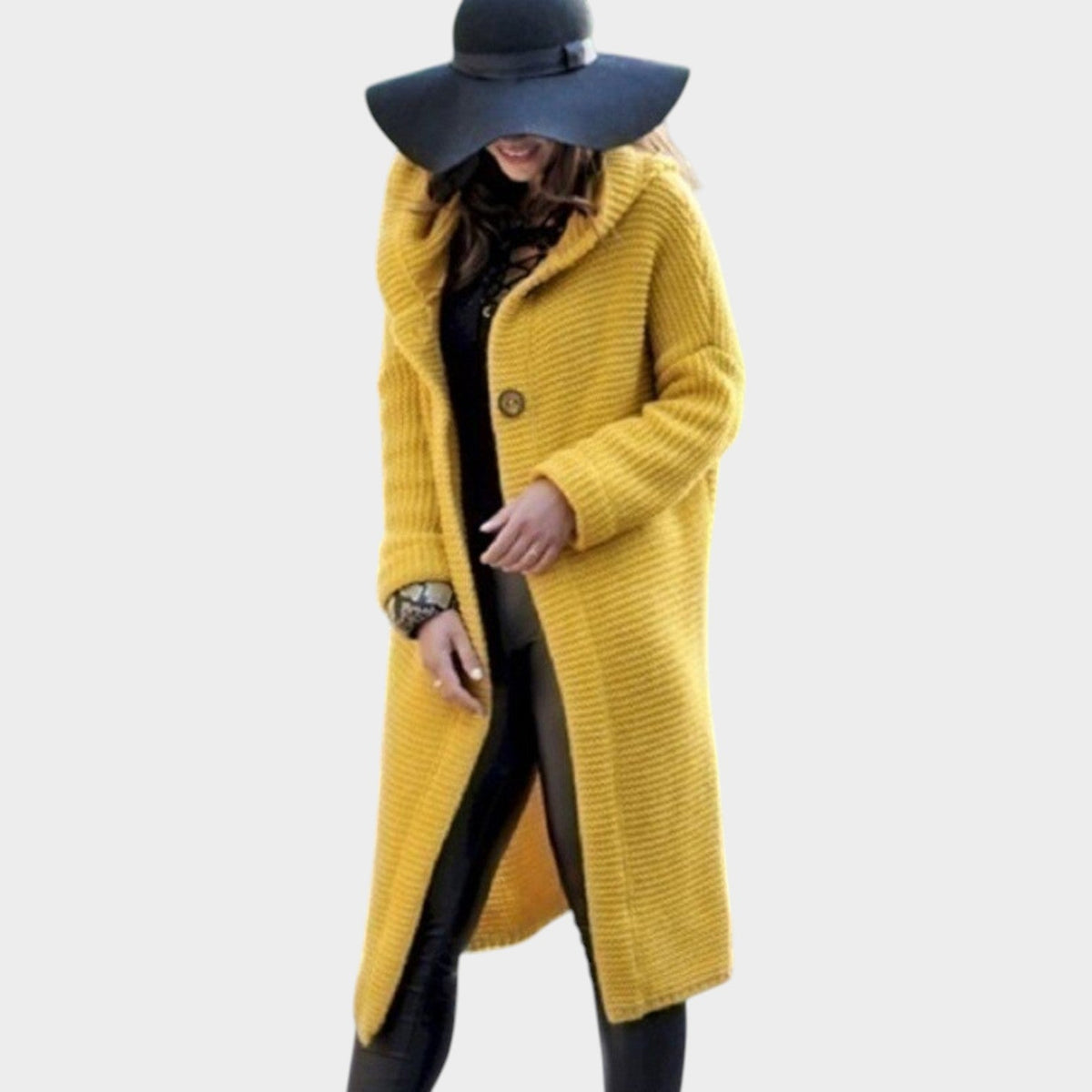 Women's  Timeless Style Hooded Knit | Cardigan