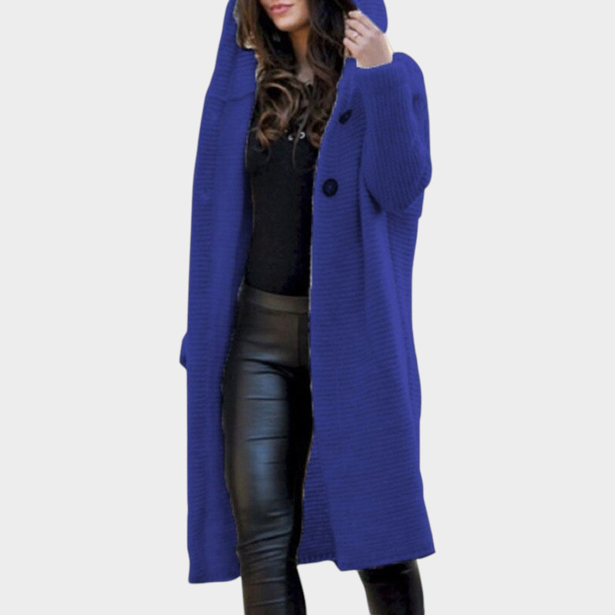 Women's  Timeless Style Hooded Knit | Cardigan